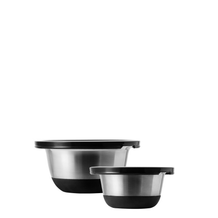 Mixing bowl set with lid 4 pcs – Basic Kitchen
