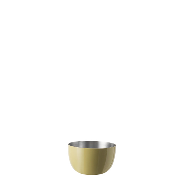 Olivfarbene Emaille-Schale – Elements Ambiente