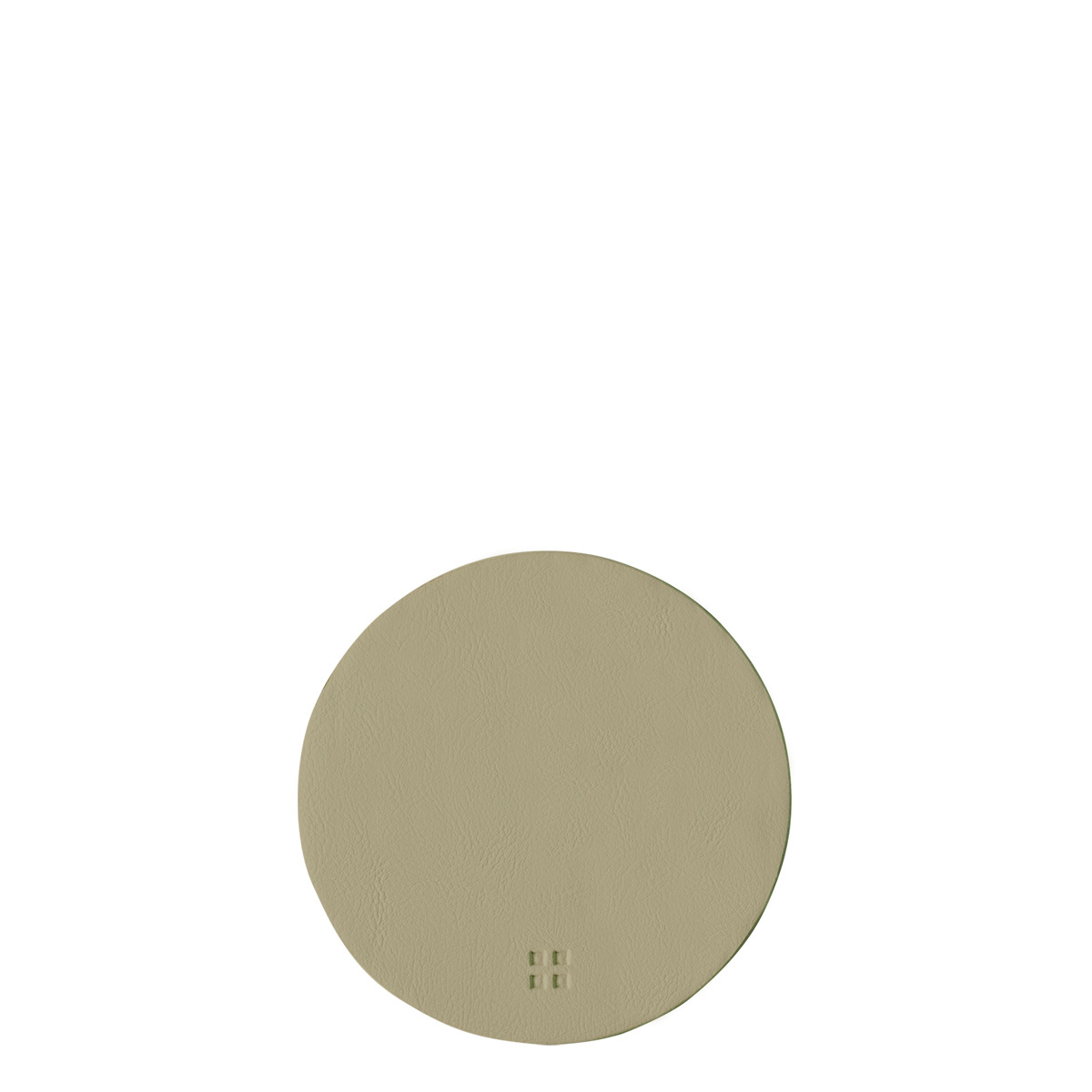 Sottobicchieri rotondi in PVC oliva ø 11 cm - Elements Ambiente