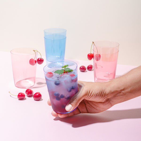 21st Century Glas Lunasol Color Mix Longdrink 515 ml Set 6-tlg.