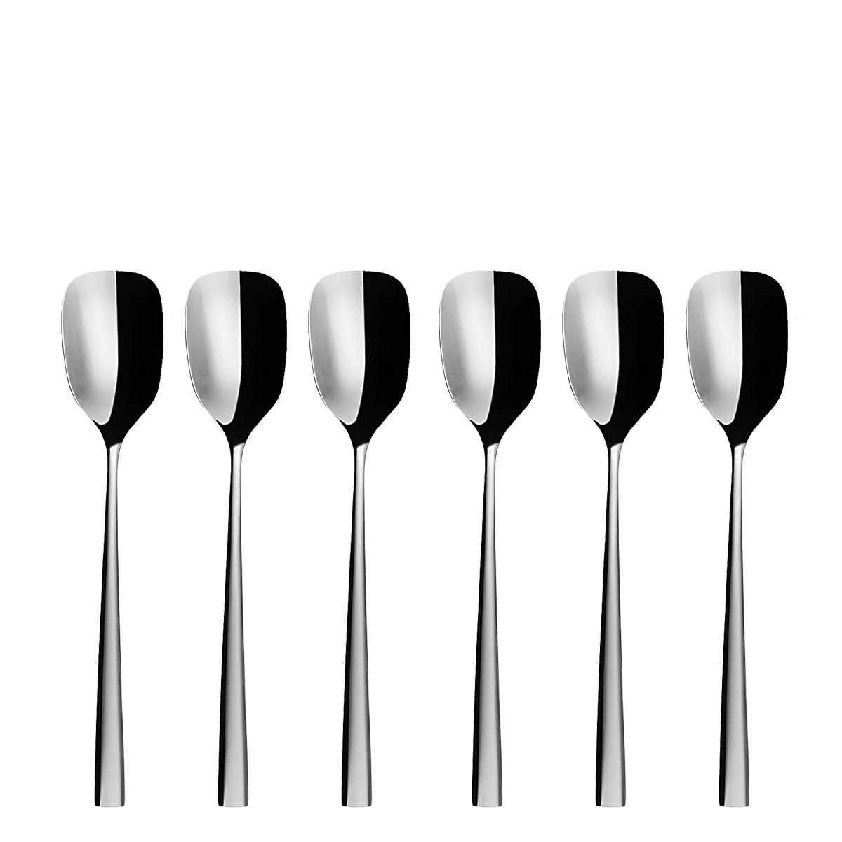 Glacelöffel Set 6-tlg. - L-Line poliert