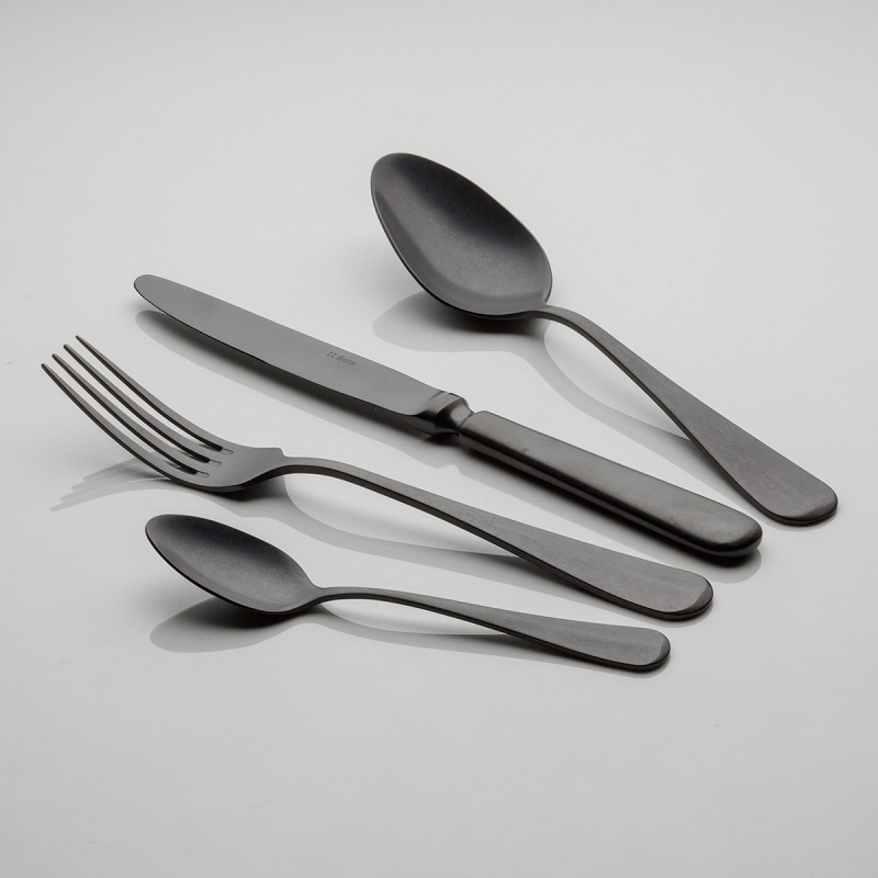 Set di posate 24 pezzi - Baguette Vintage nero