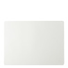 Set de table rectangulaire en PVC blanc 45 x 32 cm - Elements Ambiente