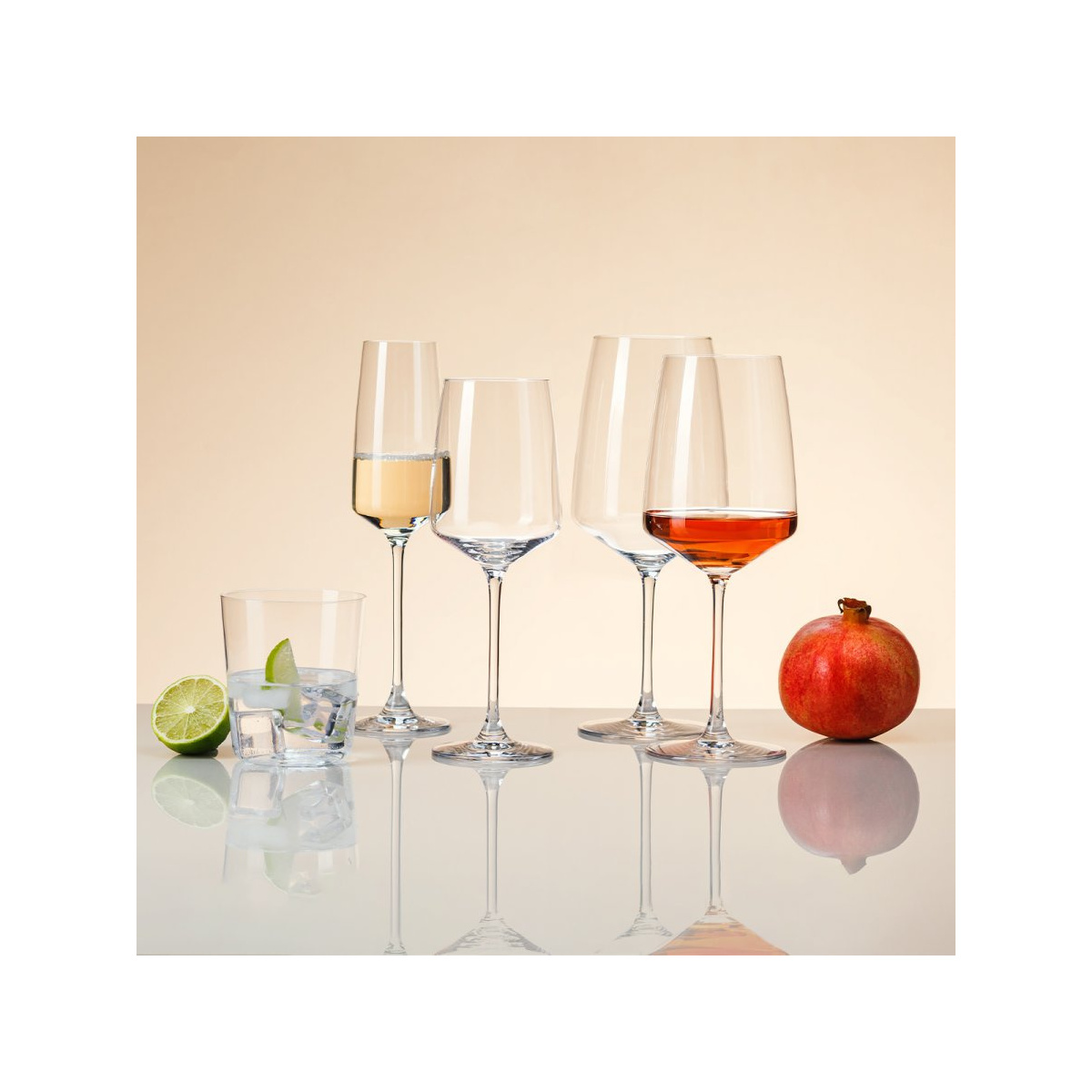 Bicchieri Tumbler 440 ml 4 pz - 21st Glas Lunasol
