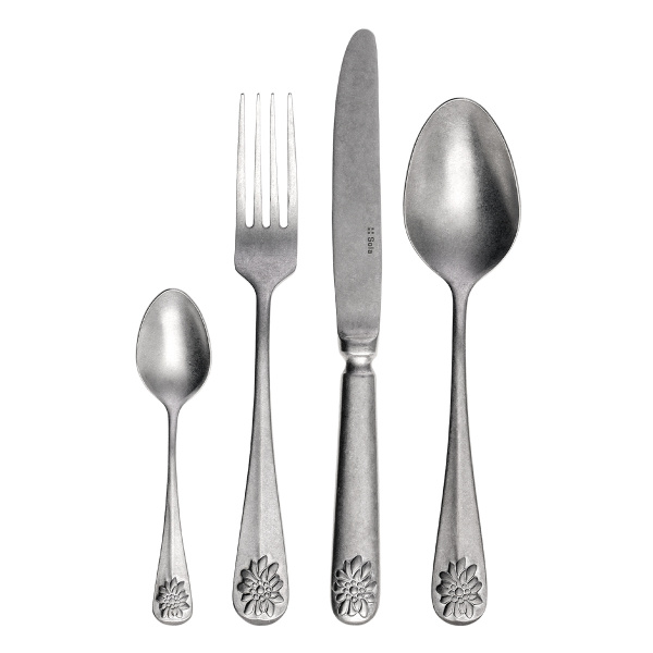24-Piece Cutlery Set - Baguette Vintage Plesnivec matte