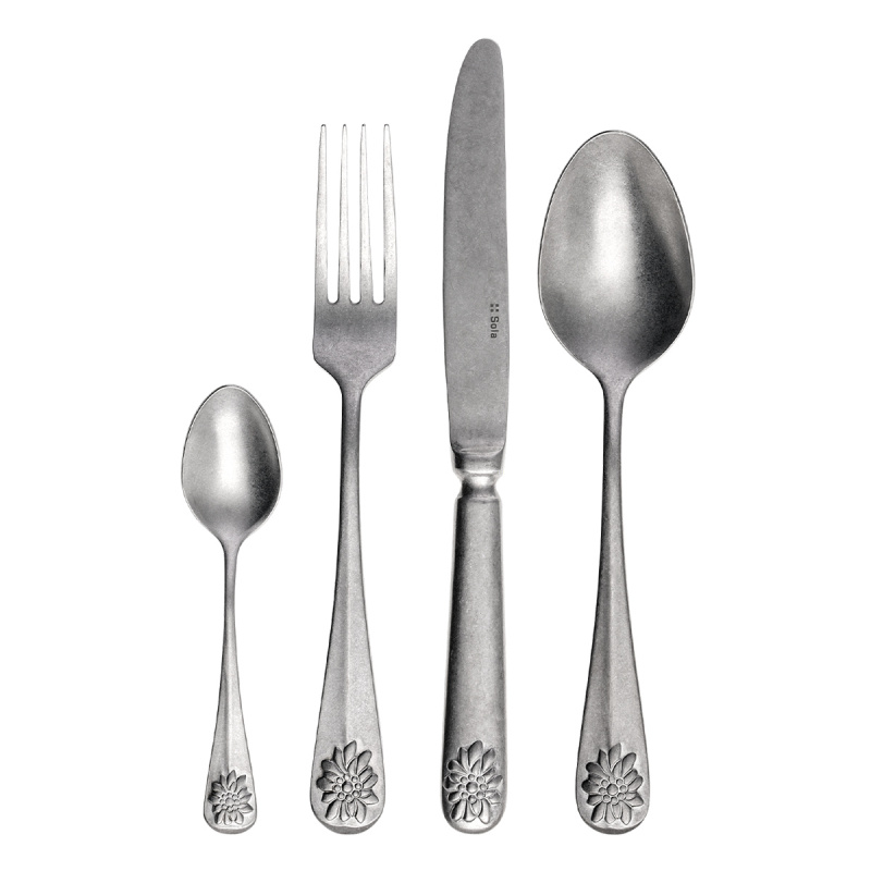 Set di posate 24 pezzi - Baguette Vintage Plesnivec opaco