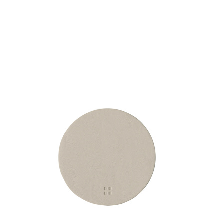 Sottobicchieri rotondi in PVC sabbia ø 11 cm - Elements Ambiente