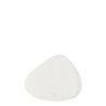 Dessous de verre triangle en PVC blanc 14 x 11,5 cm - Elements Ambiente