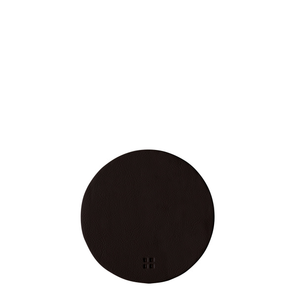 Sottobicchieri rotondi in PVC nero ø 11 cm - Elements Ambiente