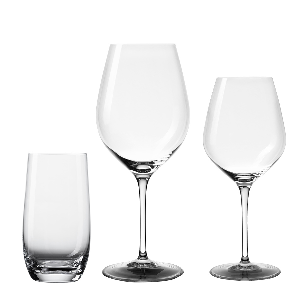 Gläser-Starterset für den Haushalt 18-tlg. – Optima Glas Lunasol