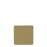 Glasuntersetzer eckig PVC Gold 10x10 cm - Elements Ambiente