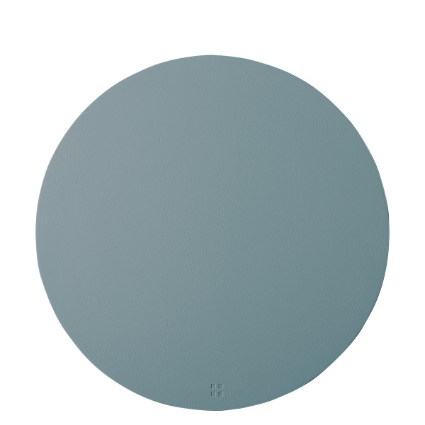 Light blue placemat ø 38 cm – Elements Ambiente