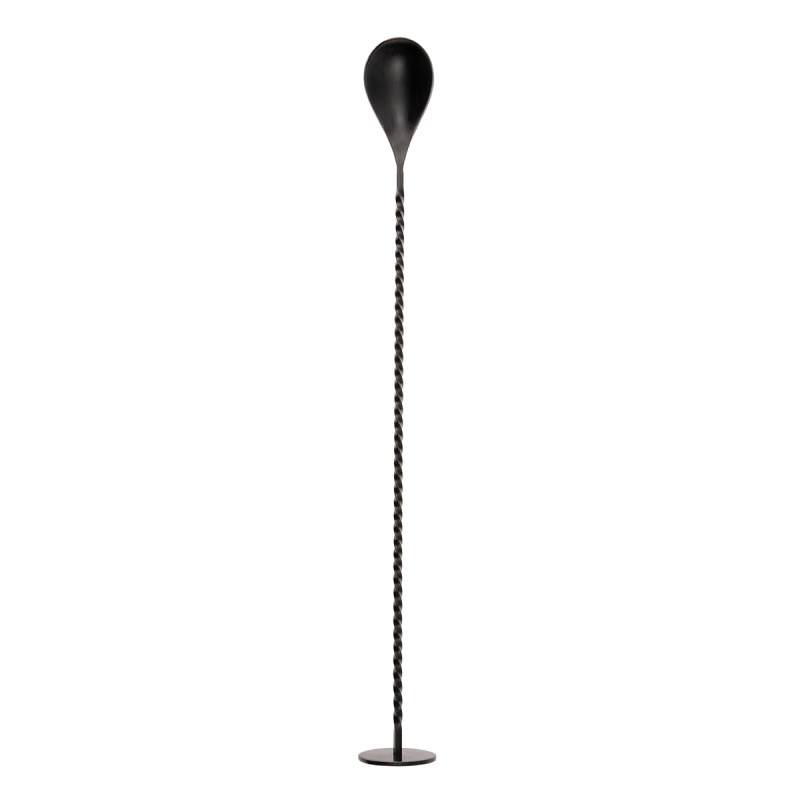 Bar spoon PVD black matte 28 cm – Basic Bar
