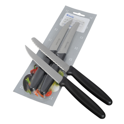 Steak-/ Tomatenmesser-Set 2-tlg. - Basic