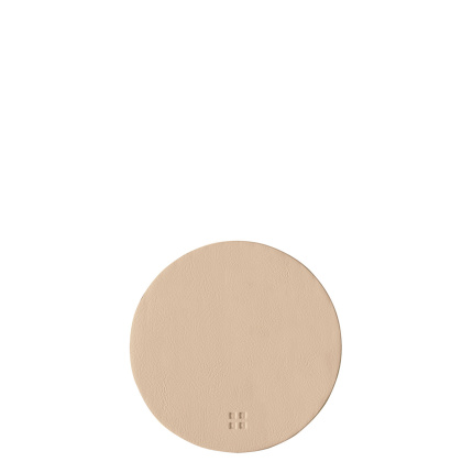 Glass coaster round PVC Nature ø 11 cm - Elements Ambiente