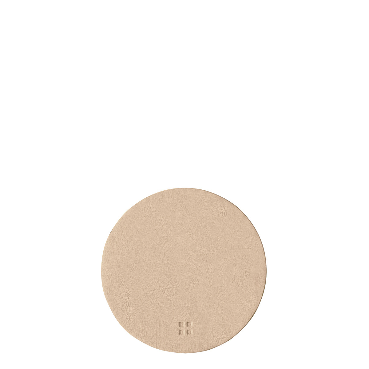 Glass coaster round PVC Nature ø 11 cm - Elements Ambiente