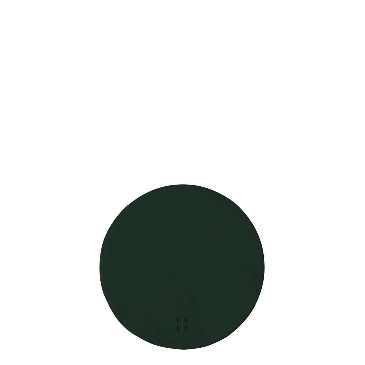 Sottobicchieri rotondi in PVC verde ø 11 cm - Elements Ambiente