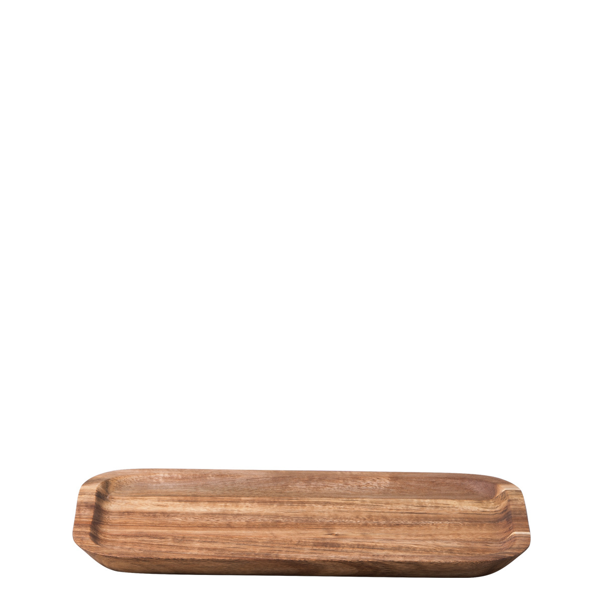 Rectangular serving tray medium Acacia 25 x 14 cm - FLOW Wooden