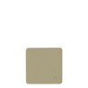 Glasuntersetzer eckig PVC Olive 10x10 cm - Elements Ambiente