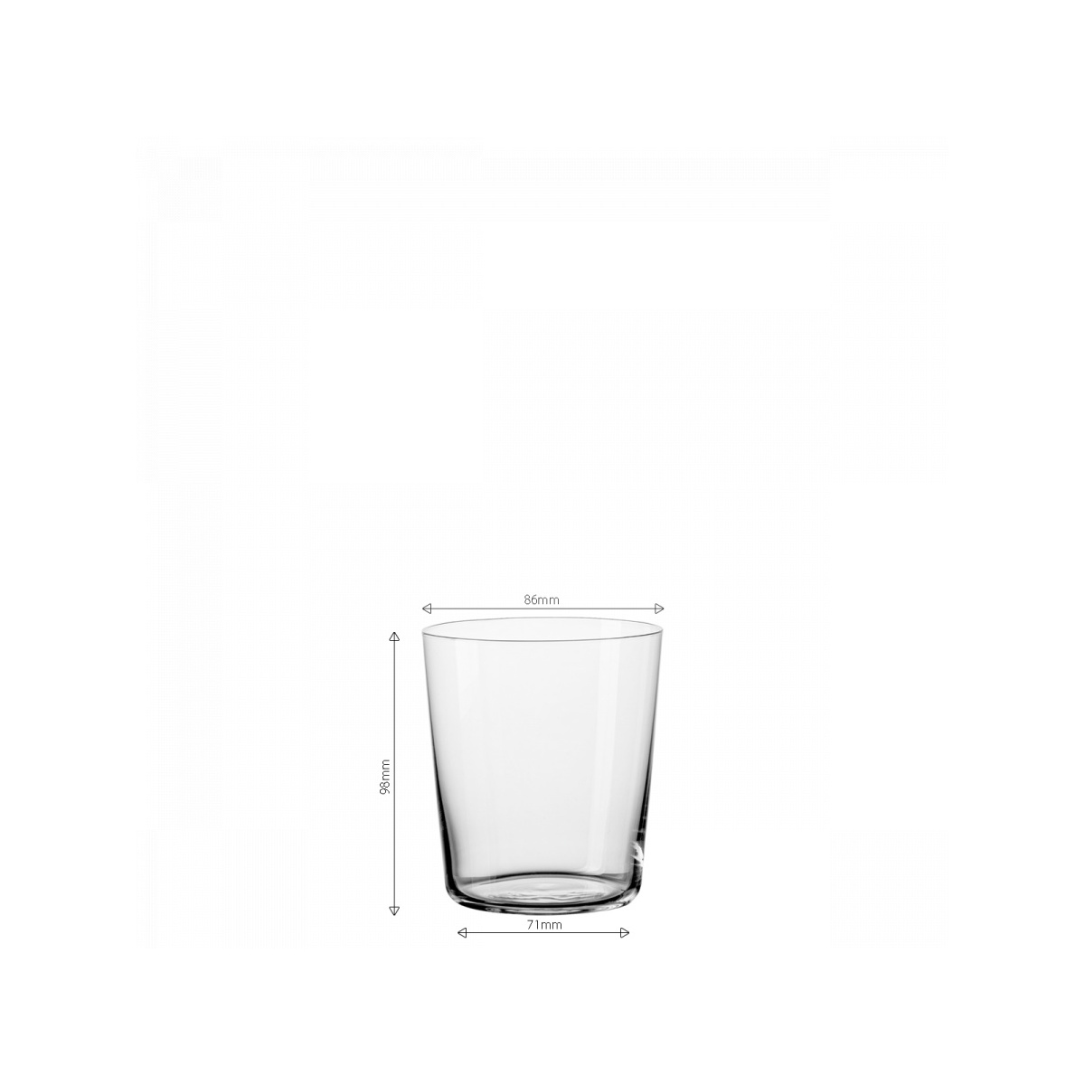 Longdrinkgläser 515 ml 6 Stk. - 21st Century Glas Lunasol