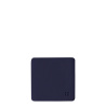 Glasuntersetzer eckig PVC blau 10x10 cm - Elements Ambiente