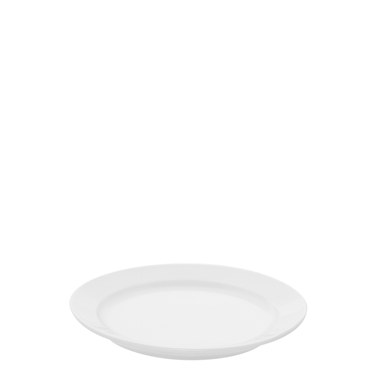 Teller flach ø15 cm - Lunasol Hotelporzellan uni weiss