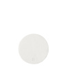 Sottobicchieri rotondi in PVC bianco ø 11 cm - Elements Ambiente