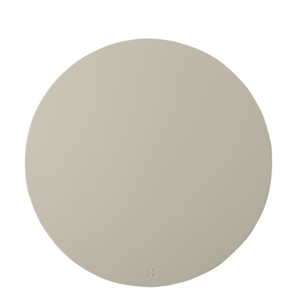 Tovaglietta color sabbia ø 38 cm – Elements Ambiente