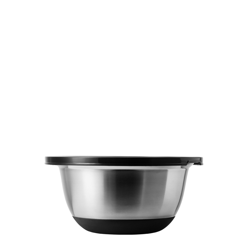 Mixing bowl set with lid 8 pcs – Basic Kitchen