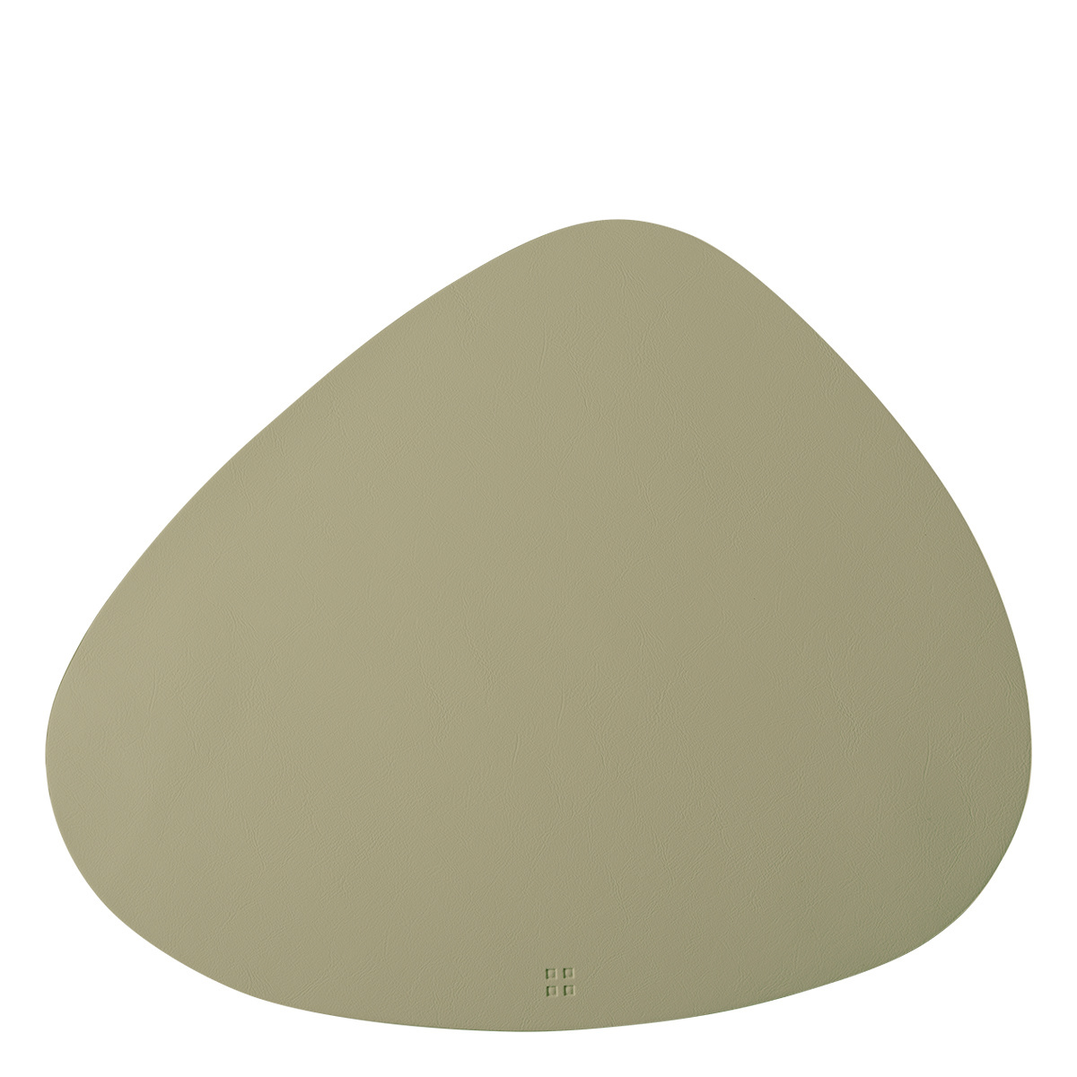 Tovaglietta triangolare in PVC oliva 45 x 37 cm - Elements Ambiente