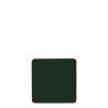 Sottobicchieri quadrati in PVC verde 10x10 cm - Elements Ambiente