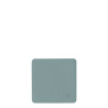Glasuntersetzer eckig PVC hellblau 10x10 cm - Elements Ambiente