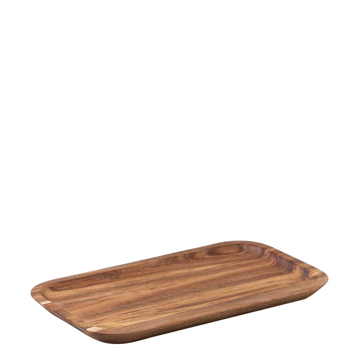 Rectangular serving tray medium Acacia 25 x 14 cm - FLOW Wooden