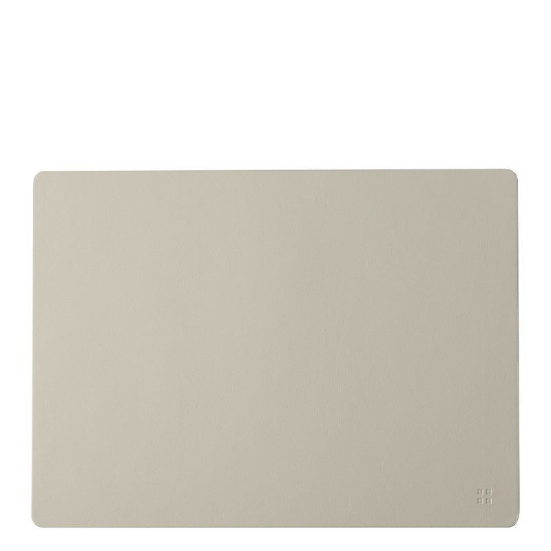 Sandfarbenes Platzset 45 x 32 cm – Elements Ambiente