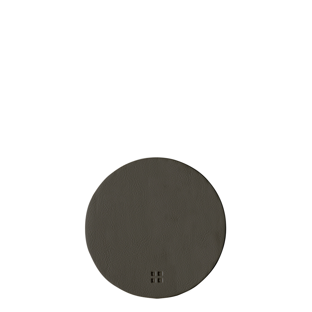 Sottobicchieri rotondi in PVC antracite ø 11 cm - Elements Ambiente