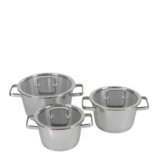 Set de casseroles 6 pièces - Merkur Lunasol