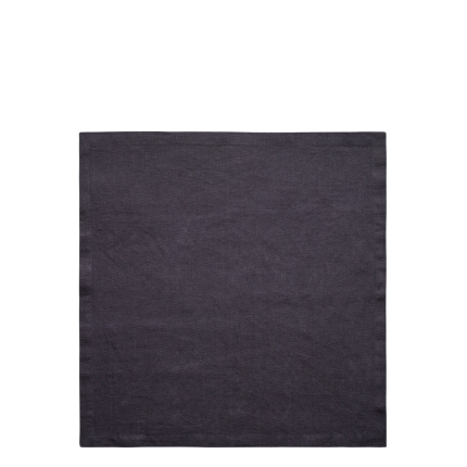 Anthracite linen napkins 50 x 50 cm 2 pcs - Gaya Ambiente