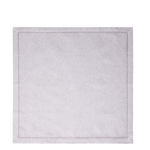 Light grey cotton napkins 45 x 45 cm 2 pcs – Basic Ambiente