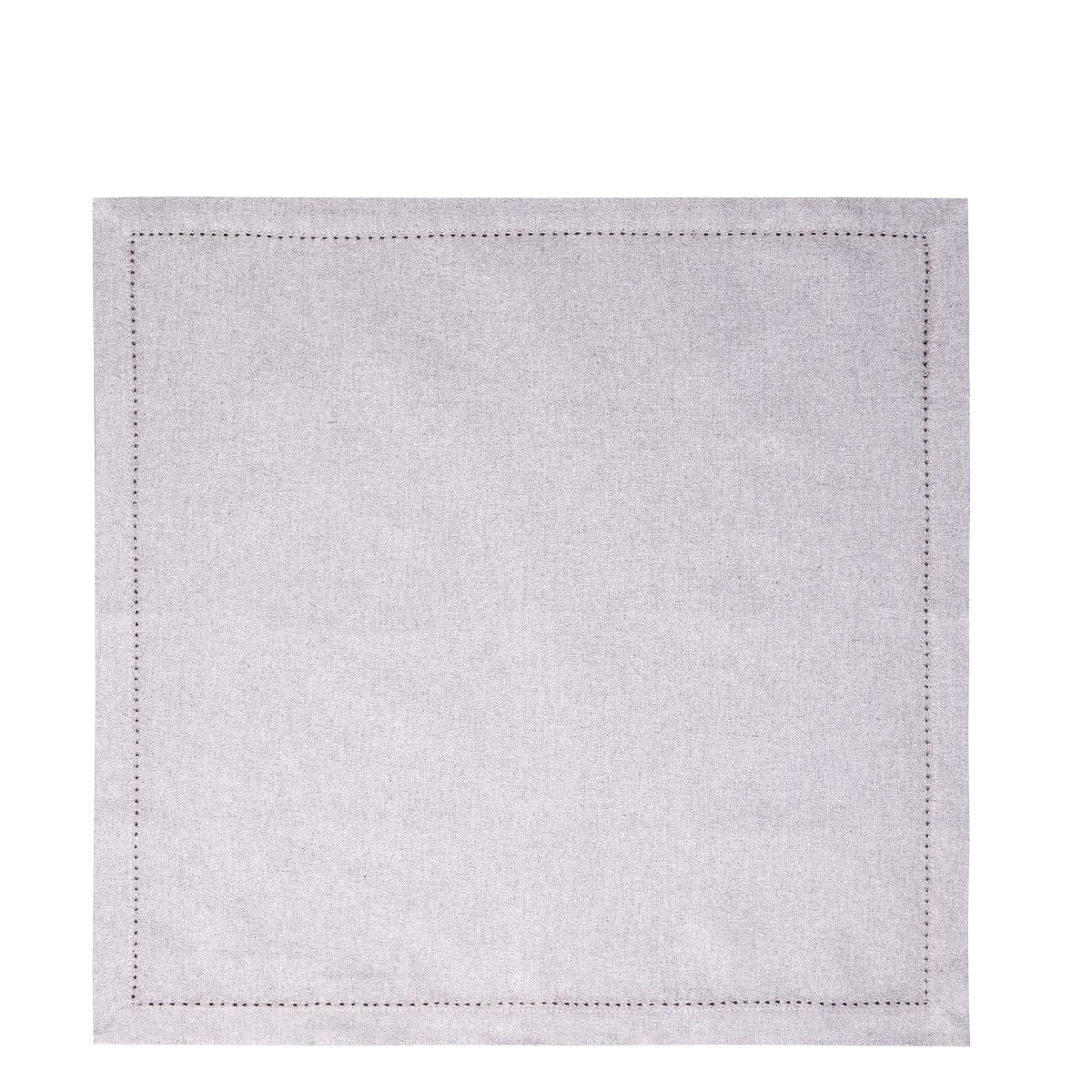 Light grey cotton napkins 45 x 45 cm 2 pcs – Basic Ambiente