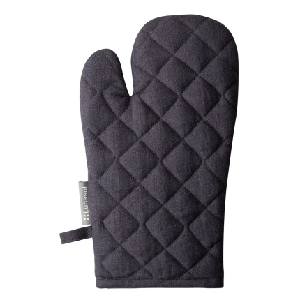 Gant de cuisine anthracite 19 x 32 cm - Gaya Ambiente