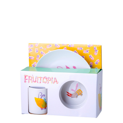 Set en porcelaine pour enfants Fruitopia 3 pcs – Kids world