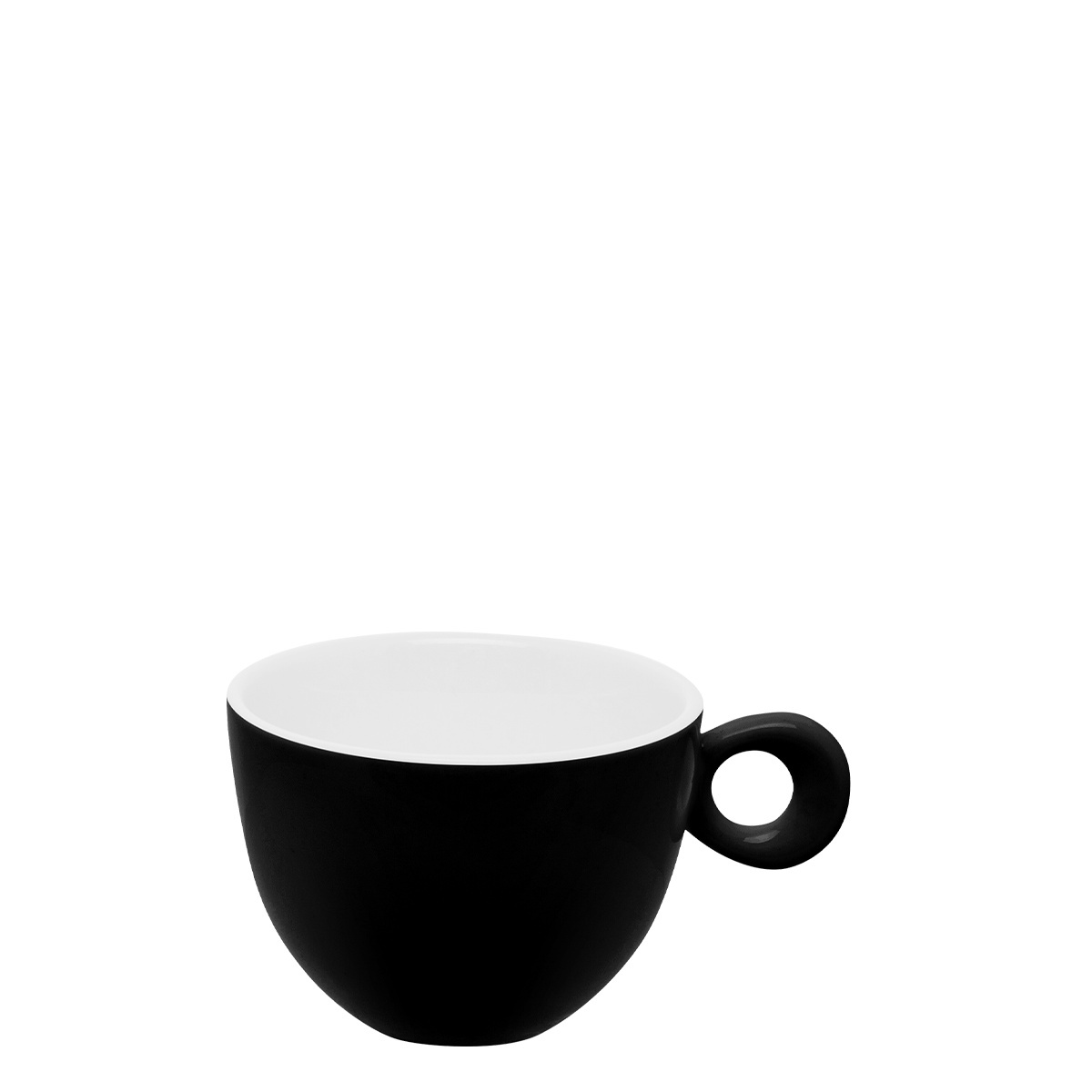 Tazza da caffè/tè RGB nera 200 ml