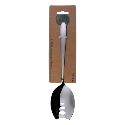 Serving/Salad Fork in Hanging Box - Basic Alpha