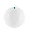 Teller tief Coupe mit blauem Ornament 19,5 cm – Gaya RGB