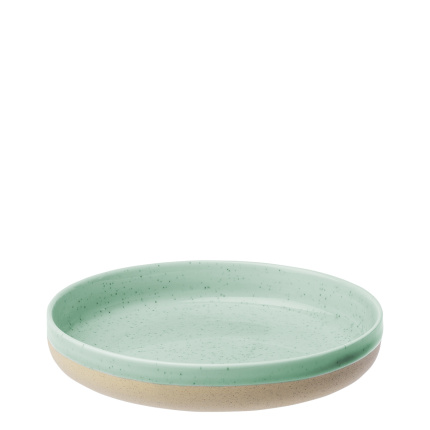 Assiette plate Gaya RGB Vintage bleue brillante 20 cm
