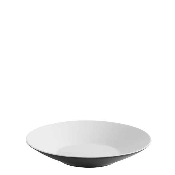 Piatto fondo grigio 22 cm - RGB