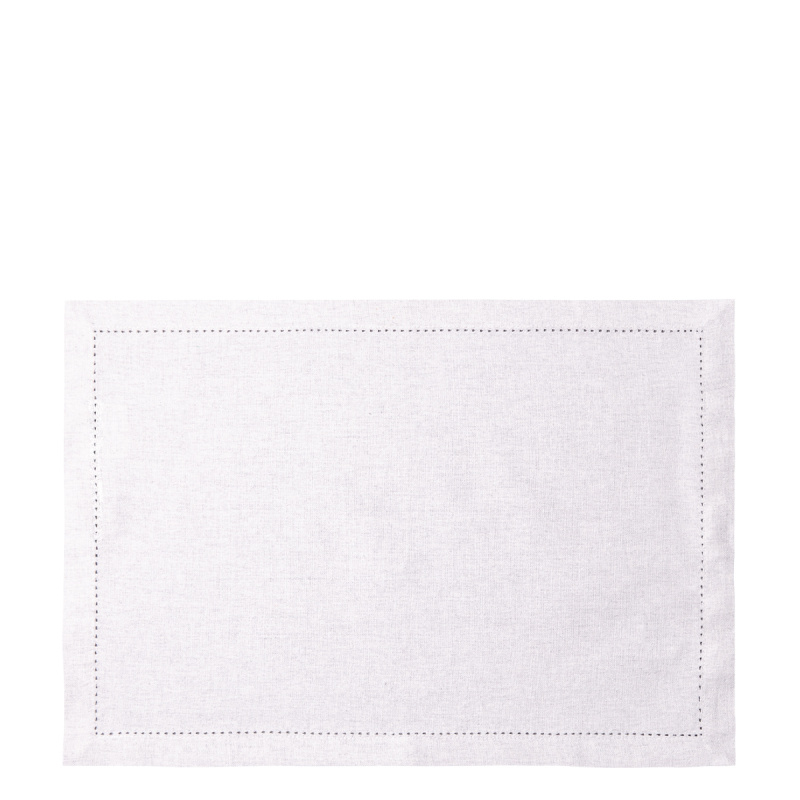 Tovaglietta grigia in cotone 32 x 48 cm 2 pz – Basic Ambiente