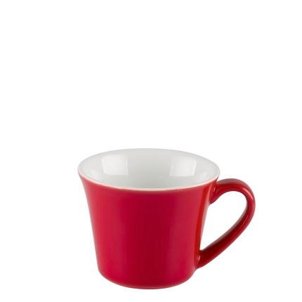 Kaffee-Obere konisch rot - RGB