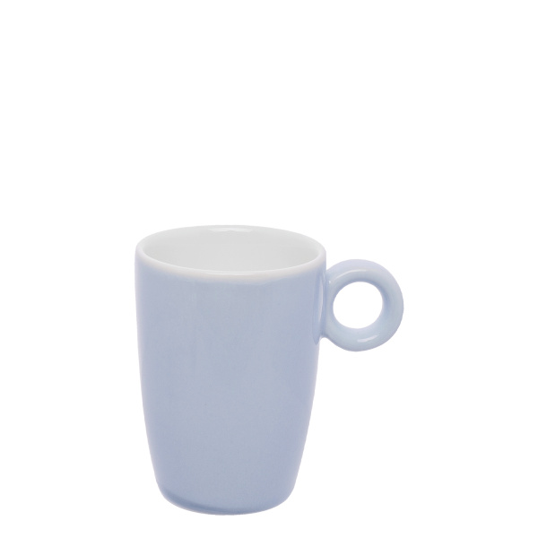 Hohe Mokkatasse hellblau 80 ml - RGB