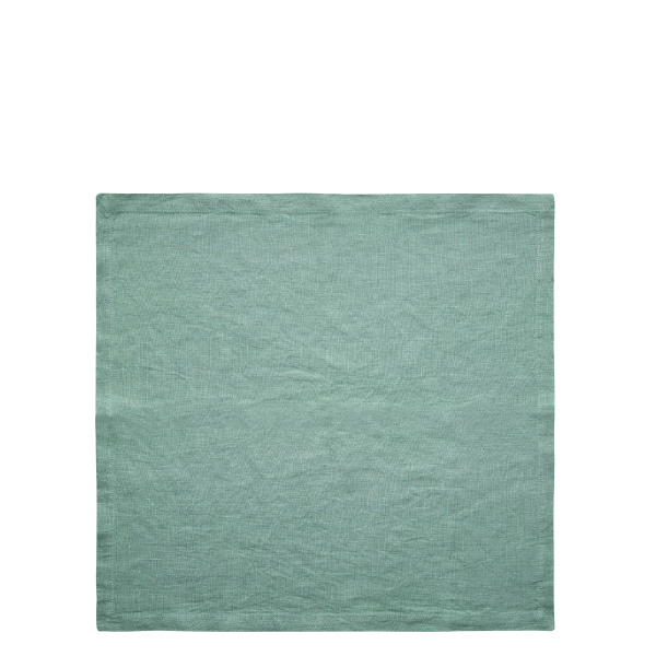 Sea green linen napkins 50 x 50 cm 2 pcs - Gaya Ambiente